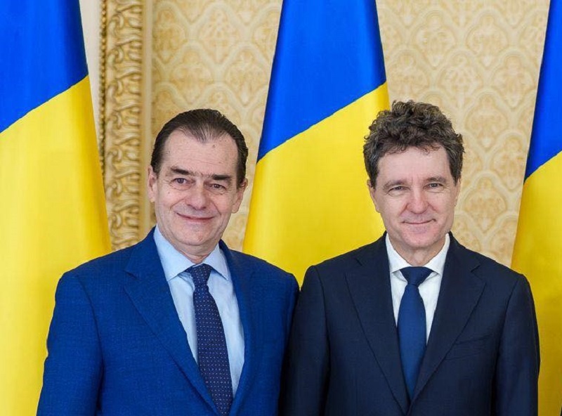 Volt egy kisebb nézeteltérésük | Fotó: Ludovic Orban Facebook oldala