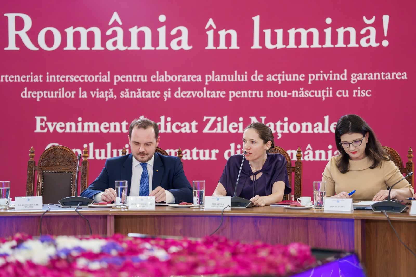 A First Lady védnöksége alatt szervezett eseményen jelentette be a miniszter: lesz neonatális szűrőprogram. | Fotó: presidency.ro