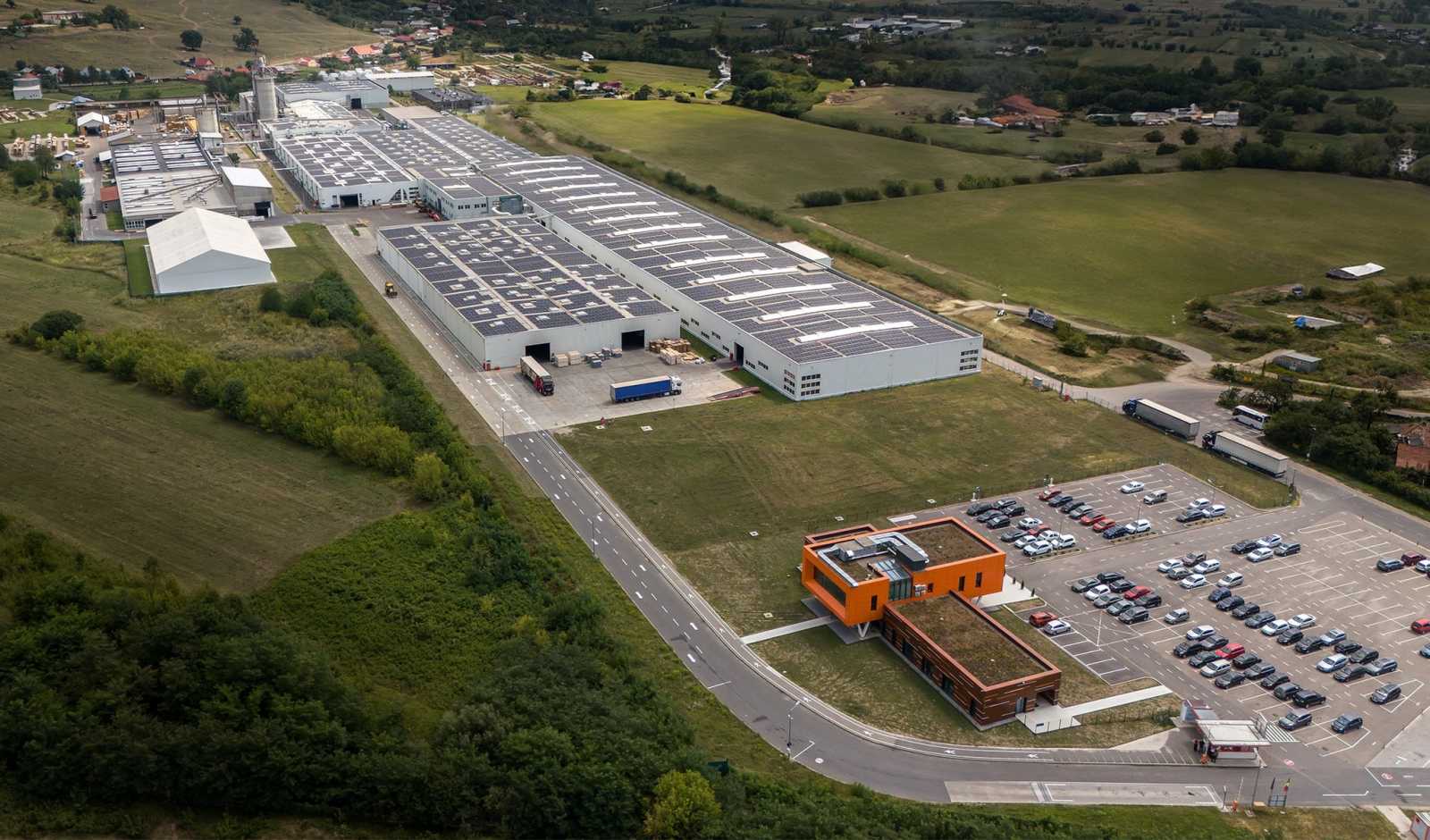 A világrekorder üzem | Fotó: Facebook/HS Timber