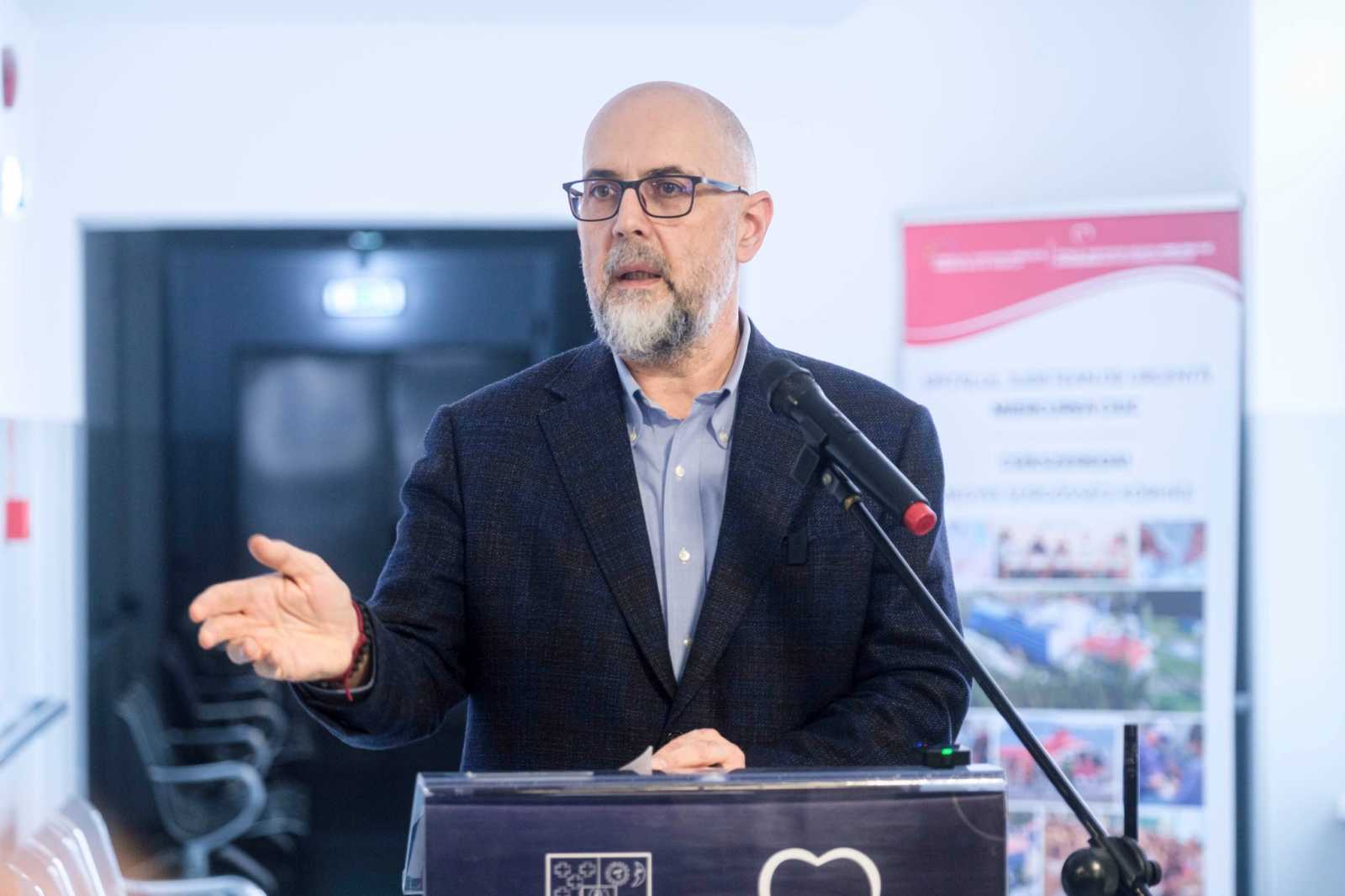 Sok éves munka eredménye a csíkszeredai intézményfejlesztés, emelte ki Kelemen Hunor. | Fotó: Kelemen Hunor Facebook-oldala