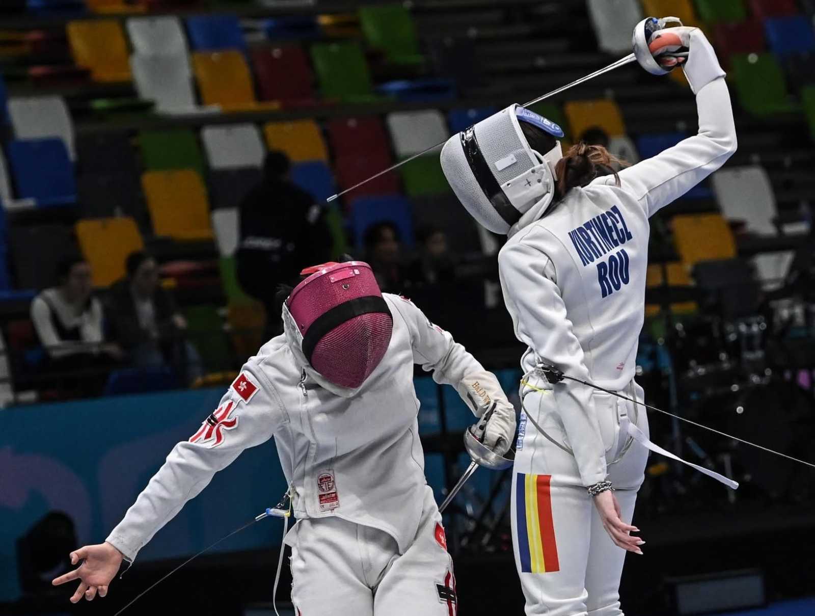 Kurtinecz Johanna nagyon korán megszerette a vívást | Fotó: Kurtinecz Johanna személyes archívuma