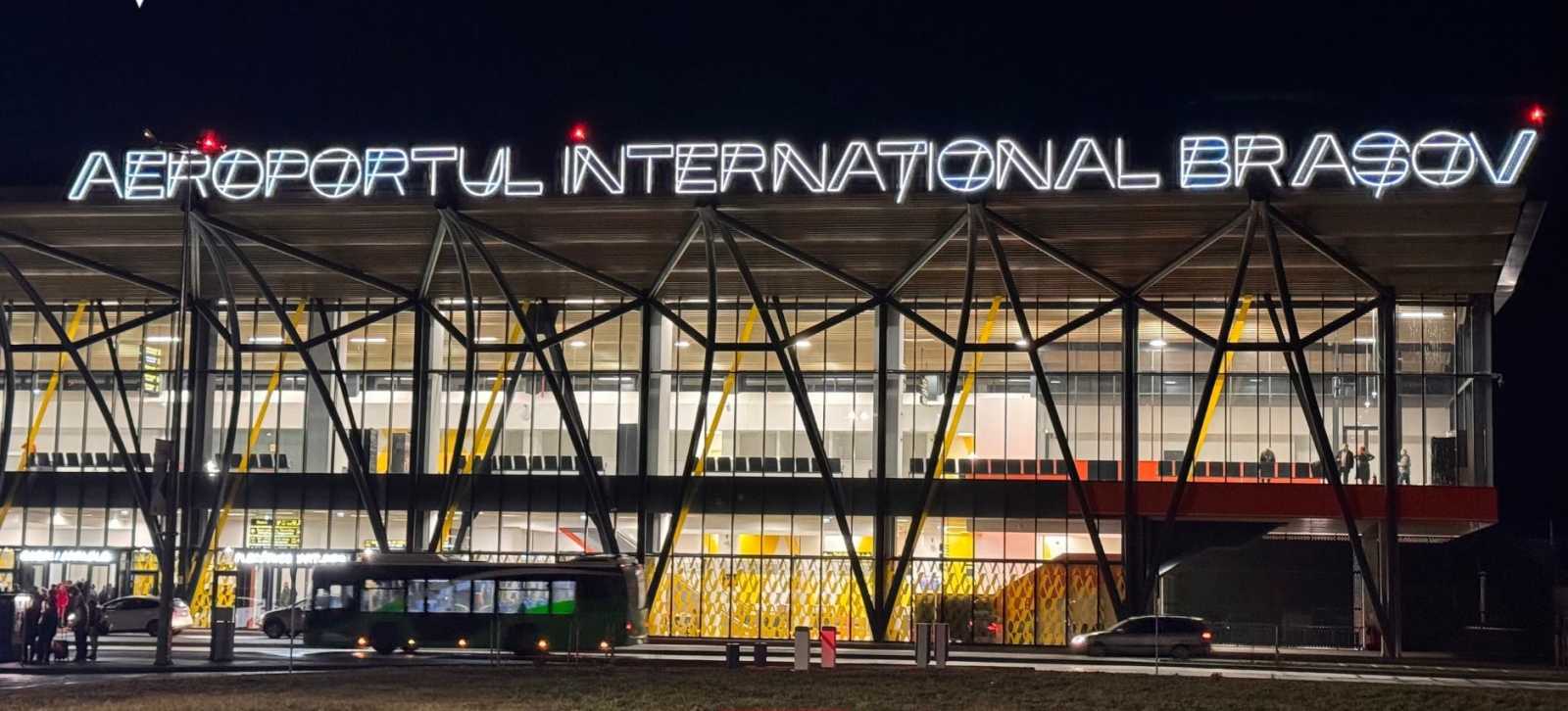 A brassói repülőtér | Fotó: Facebook/Brassói Nemzetközi Repülőtér