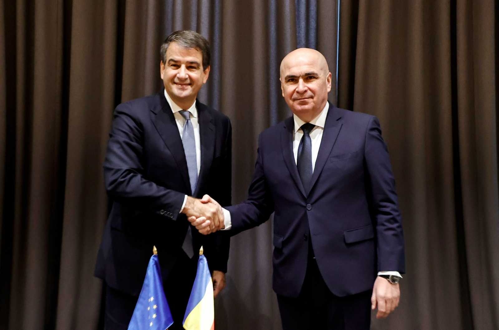 Raffaele Fittóval talákozott pénteken Ilie Bolojan | Fotó: gov.ro