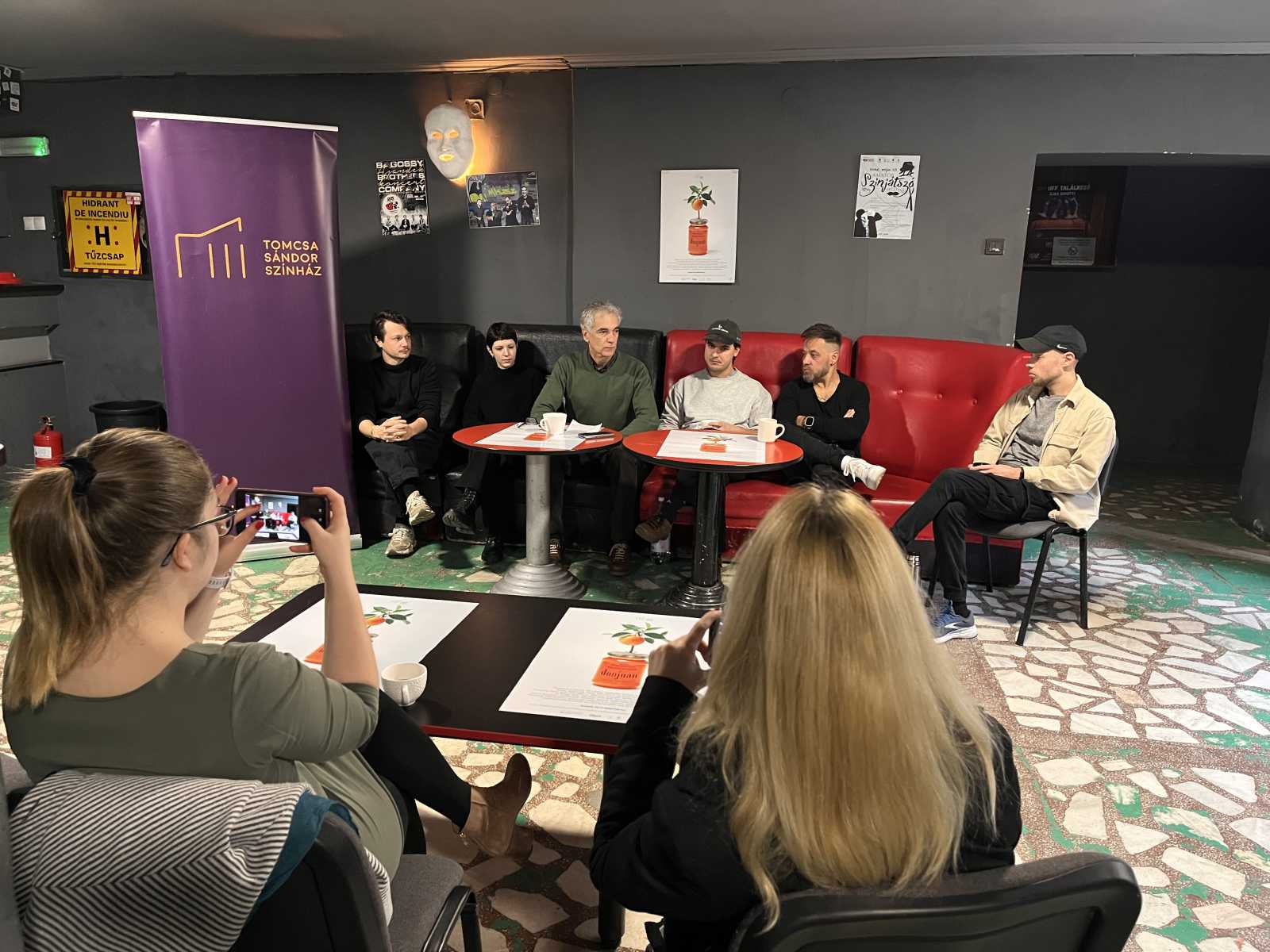 Izgalmas előadásra készülnek | Fotó: Tomcsa Sándor Színház