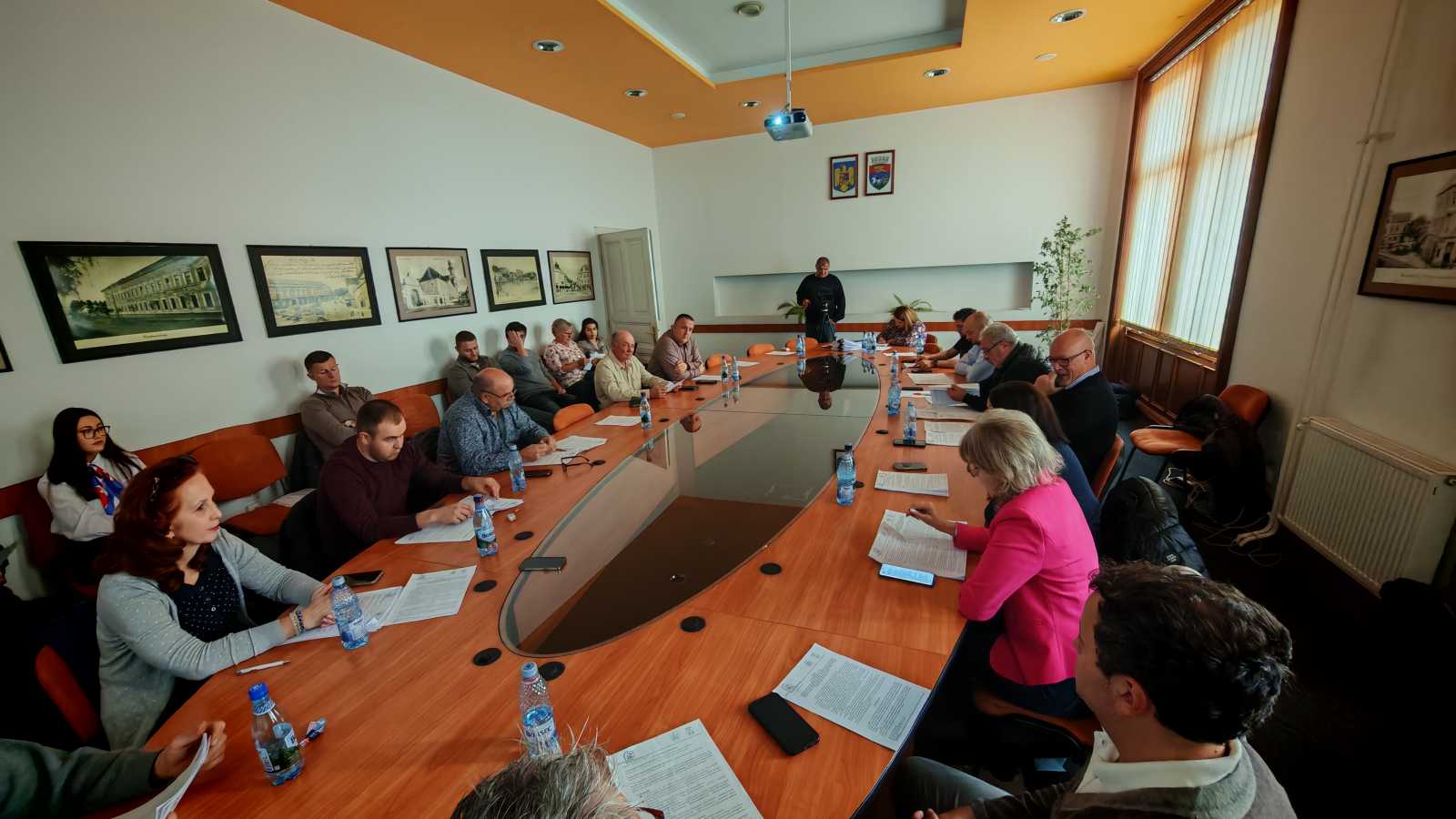 A testület bicikliút építéséről is szavazott | A szerző felvételei