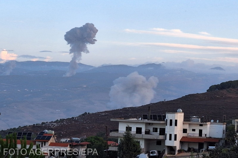 A támadás Bejrút egyik déli külvárosát érte | Korábbi fotó: Agerpres 