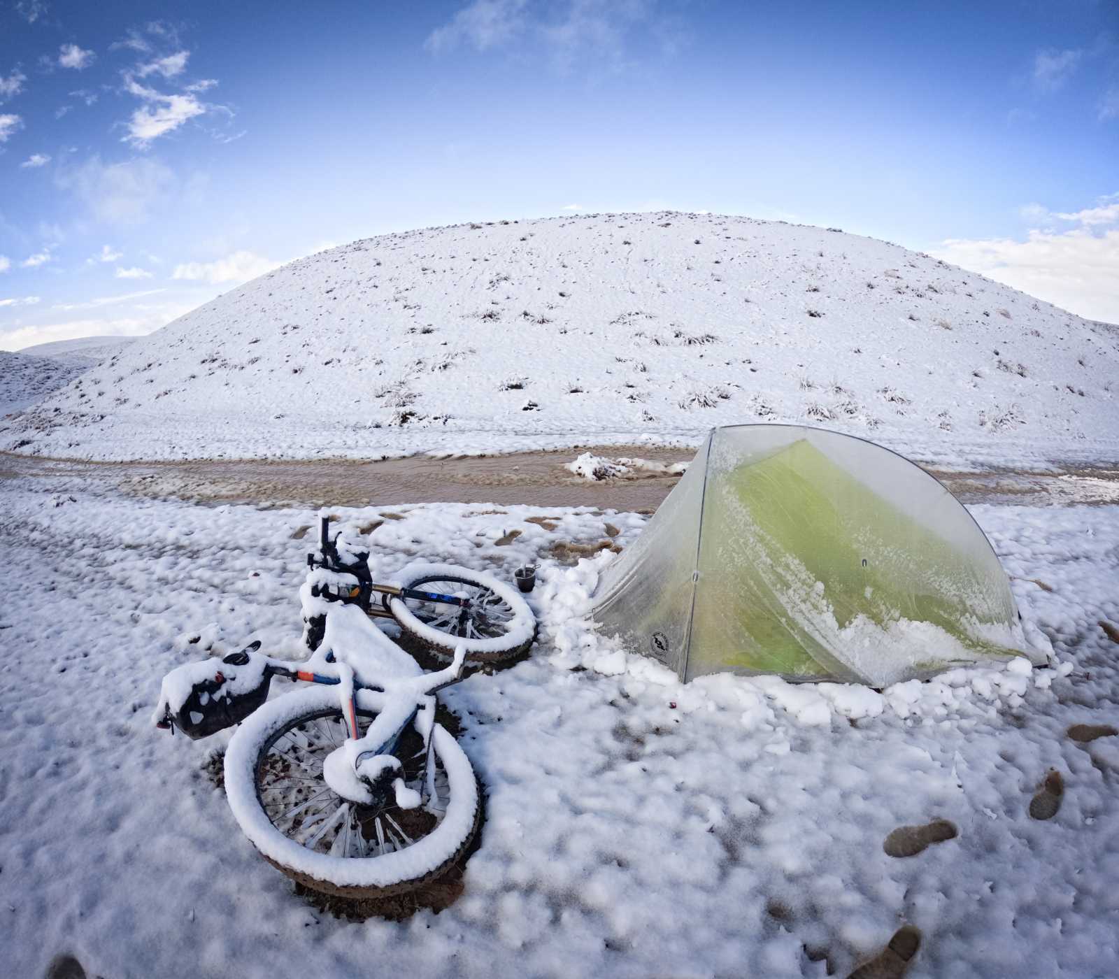 Extrém körülmények a hegyen.