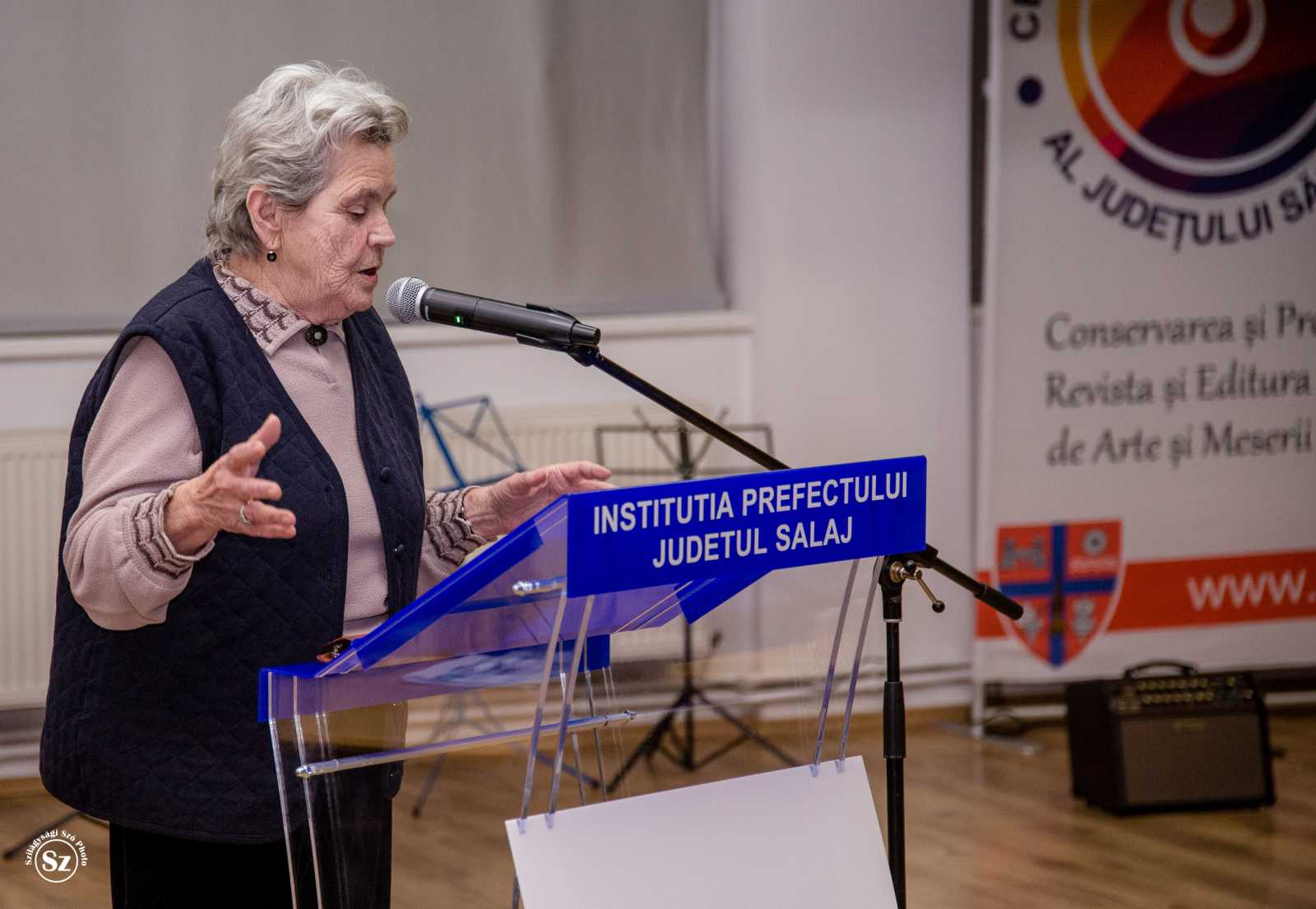 Lakóné Hegyi Éva muzeográfus szerint Szilágysámson büszke egykori szülöttjére | Fotó: A szerző felvétele