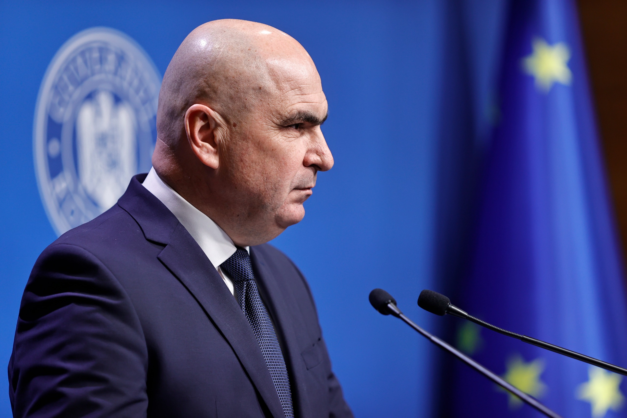 A miniszterelnök hangsúlyozta, a túlzottdeficit-eljárás felfüggesztése azt jelenti, hogy nem alkalmaznak szankciókat Romániával szemben Fotó: gov.ro