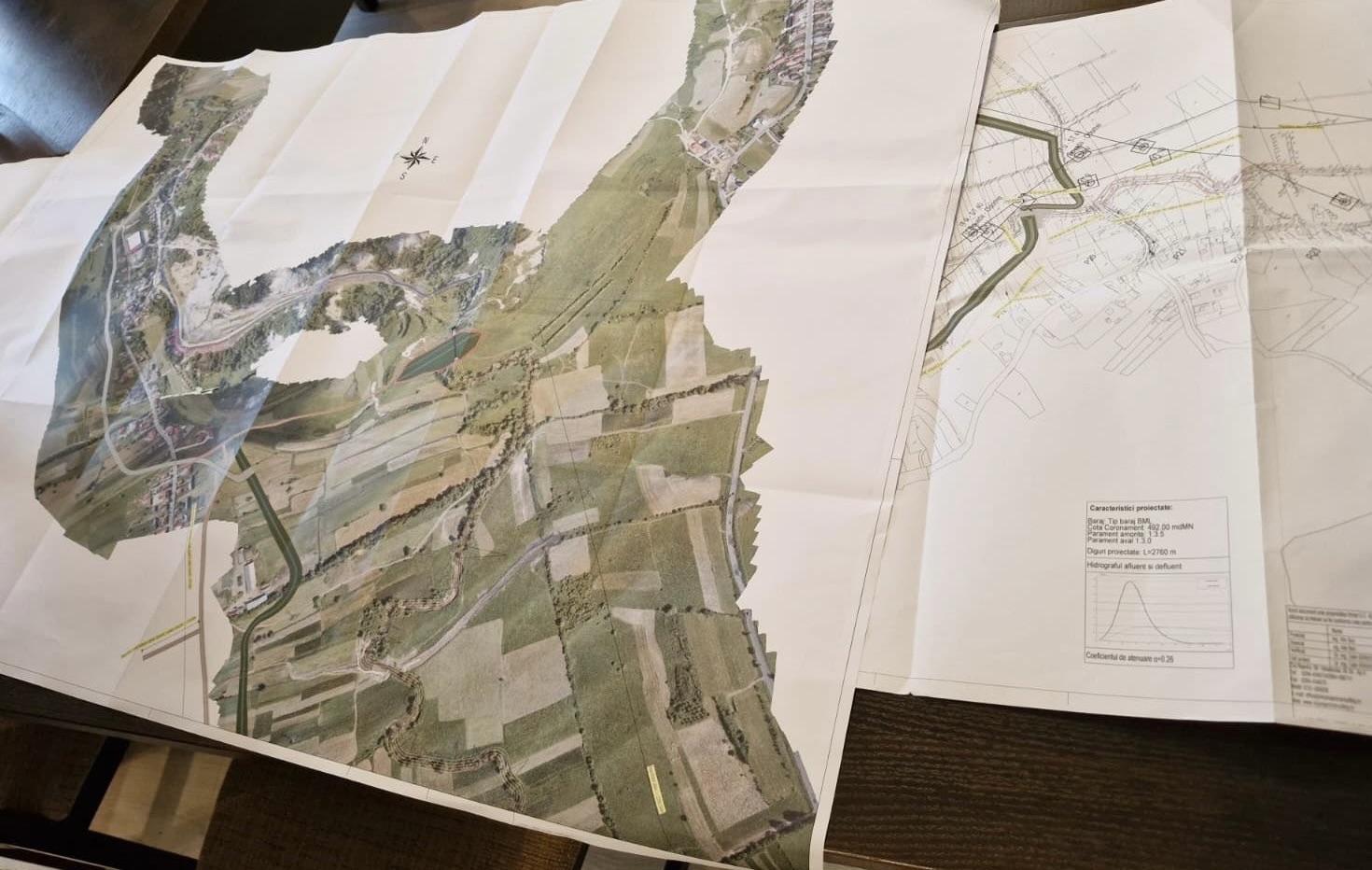 A Maros Vízügyi Hatóság által készített terv | Fotó: Maros Vízügyi Hatóság