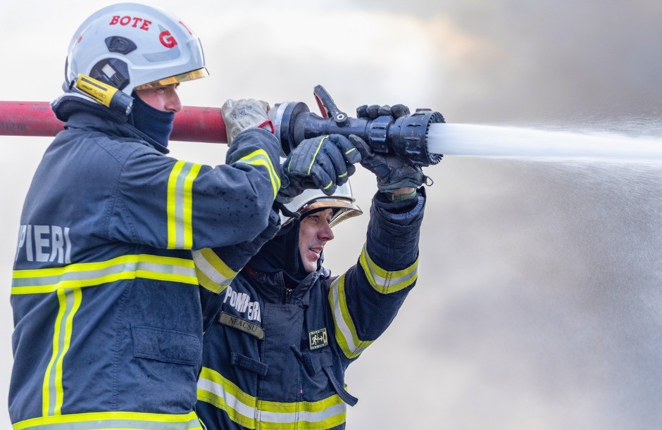 A tűz már nem égett, amikor a tűzoltók a helyszínre értek | Illusztráció: katasztrófavédelem