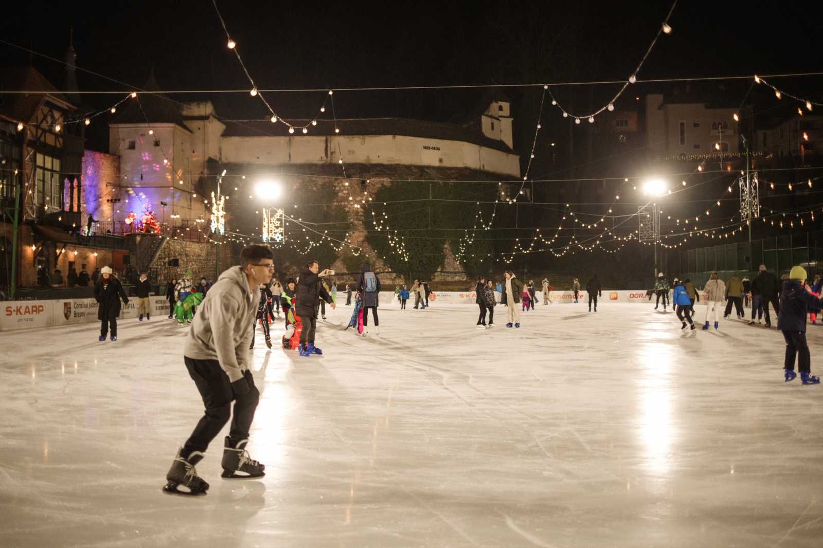 December 5-én nyit Brassóban a korcsolyapálya | Fotó: az Olimpia sportbázis Facebook-oldala