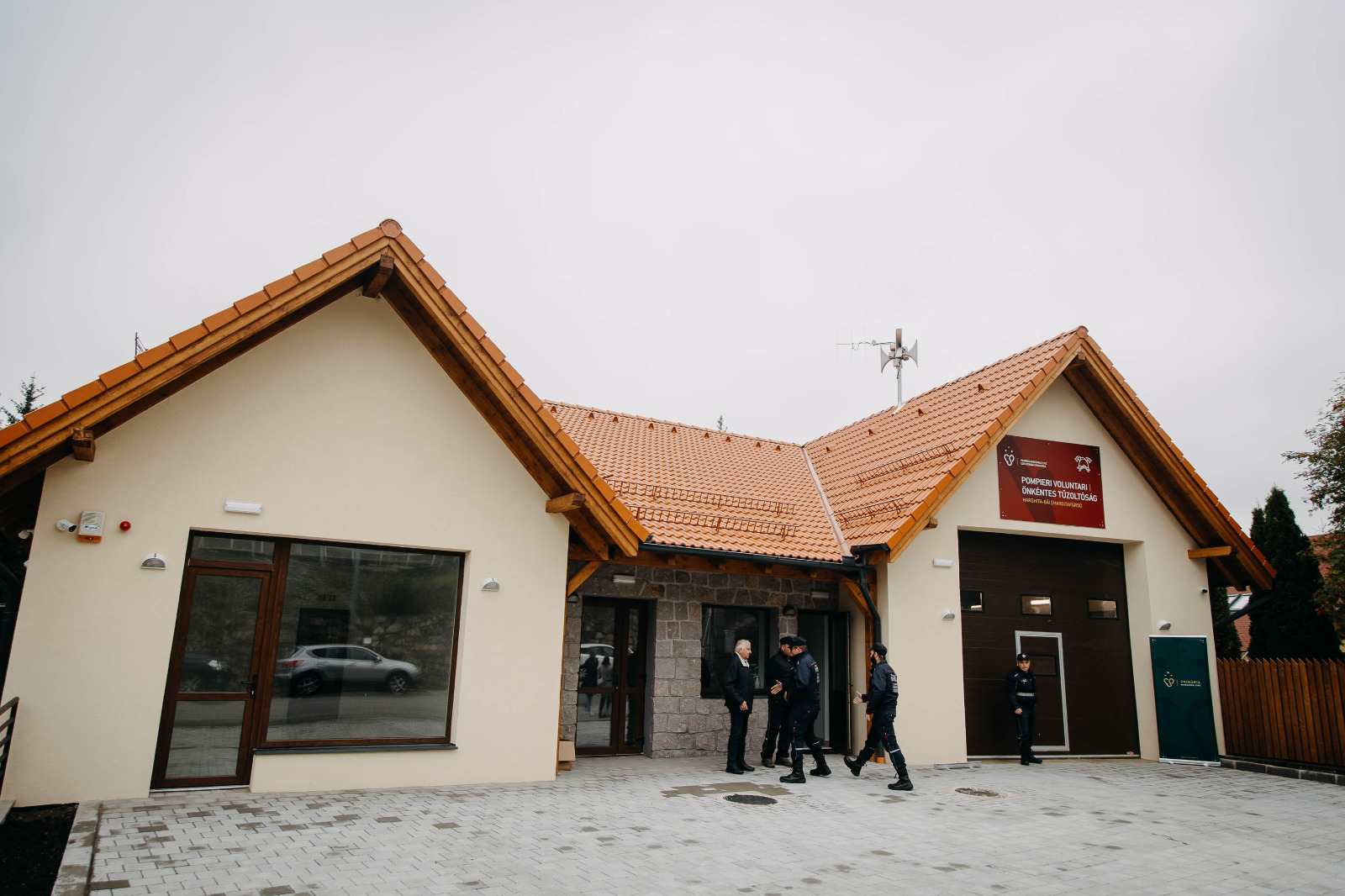 Többek között gyógyszertár és közvécé is működik majd az épületben | Fotó: Csíkszereda Városháza