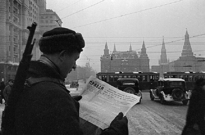 A Pravda újságot vezette | Fotó: RIAN archívum 