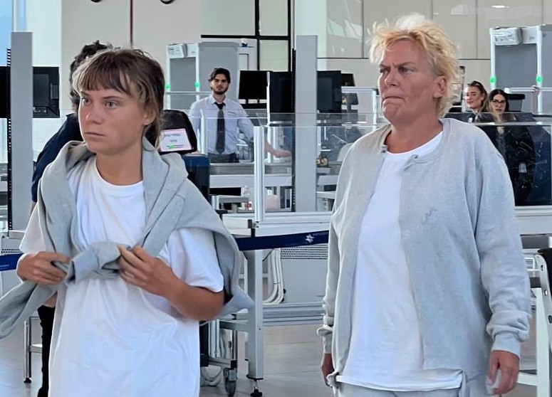 Greta Thunberget hétfőn deportálták | Fotó: izraeli külügy