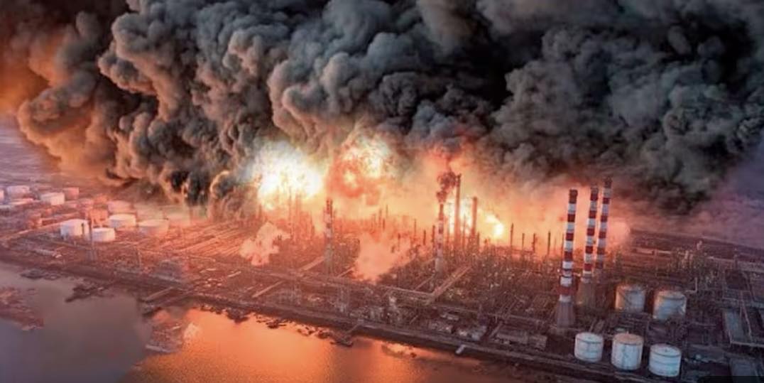 Egyre gyakrabban égnek az orosz energetikai létesítmények | Fotó: Facebook/War Today 