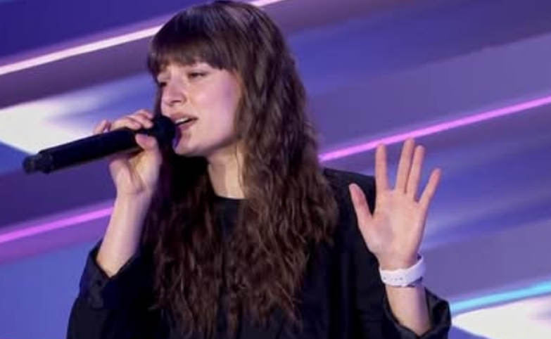 Szabó Kamilla a Megasztárban. | Fotó: képernyőmentés