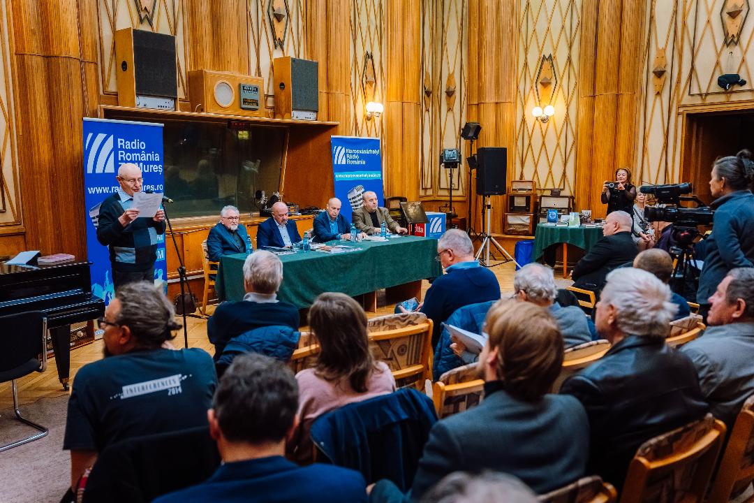 A Romániai Írószövetség Marosvásárhelyi Fiókjának rendezvényének a Marosvásárhelyi Rádió volt a helyszíne | Fotó: a szervezők