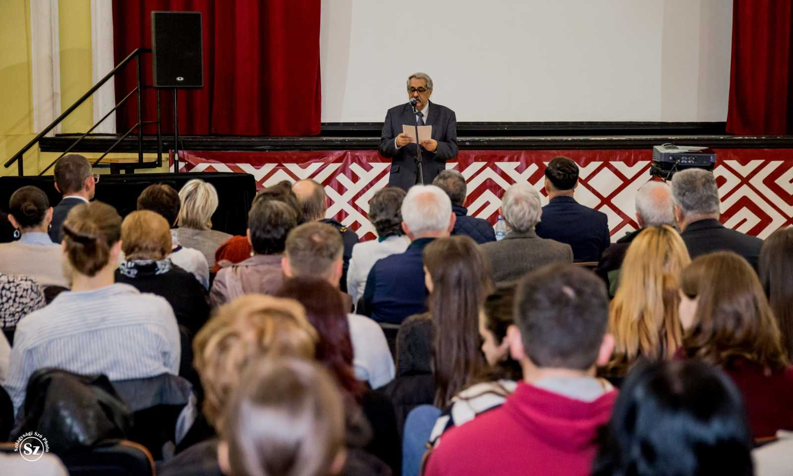 Konferenciával kezdődött az ünnepség | Fotó: Kulcsár Mária