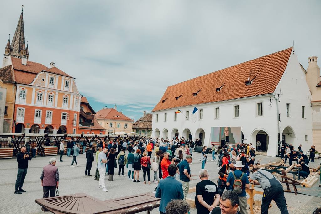 A felújított műemléképület | Fotó: Facebook/Muzeul Astra