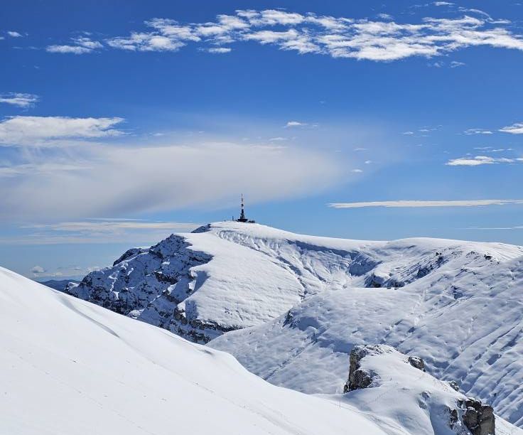Jég is képződik, ami lavinaveszélyt hoz az újabb havazásokkor | Fotó: Cristi Georgescu/Facebook