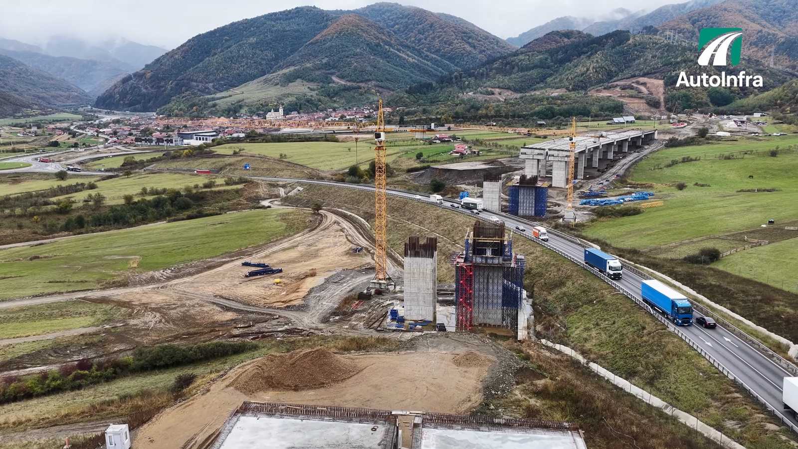 Épül a bojcai viadukt | Fotó: Facebook/Pro Infrastructura
