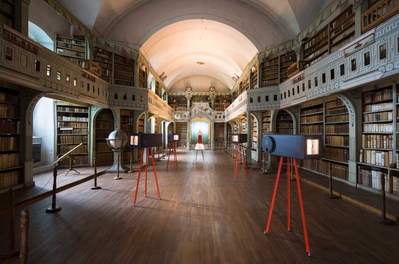 A Batthyáneumban festményeket is restaurálnak | Fotó: Biblioteca Batthyaneum/Facebook
