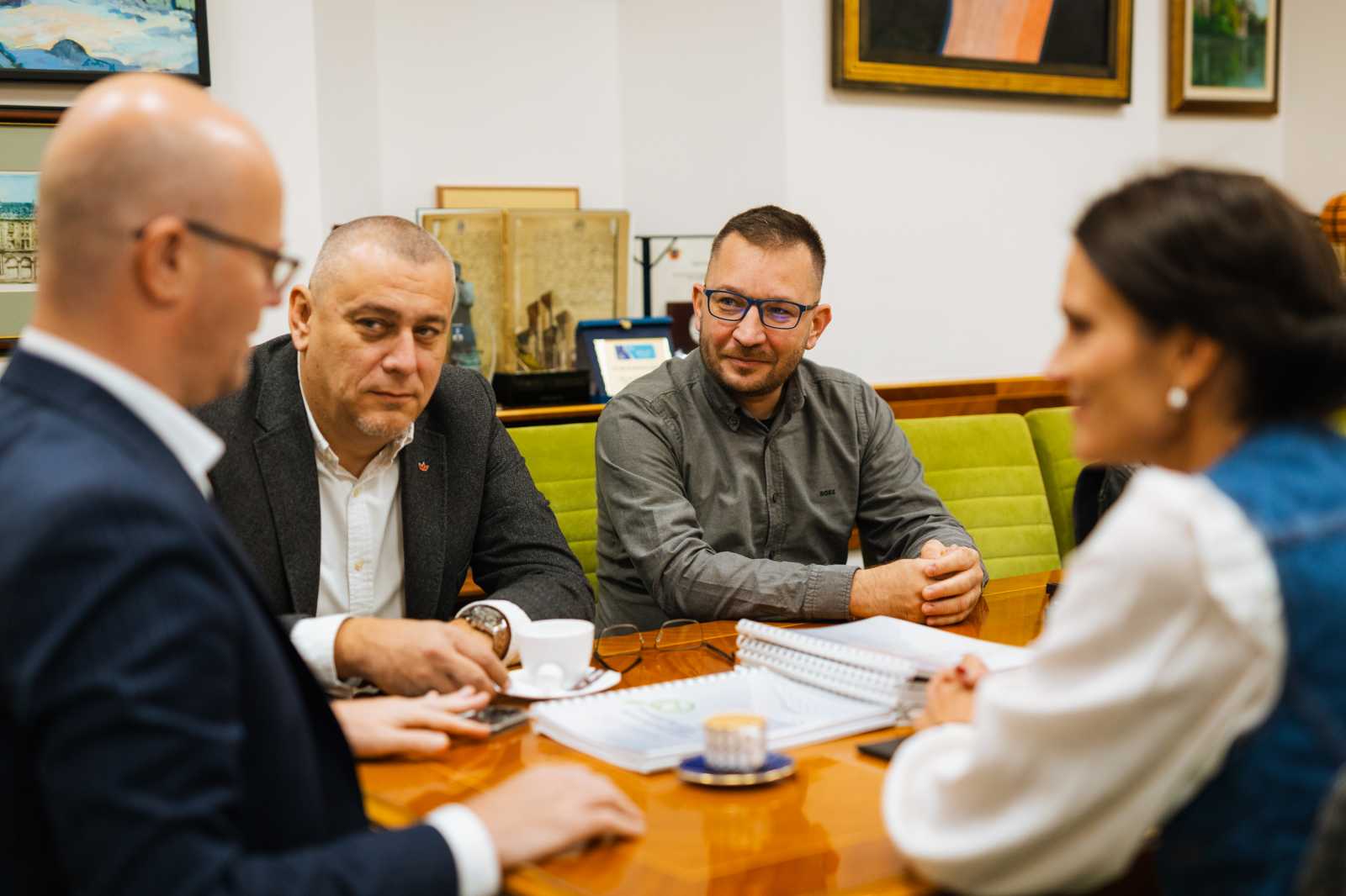 Egyeztettek | Fotó: A szerző felvétele