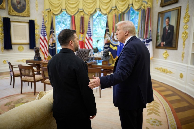 Feszült volt a találkozó | Fotó: president.gov.ua