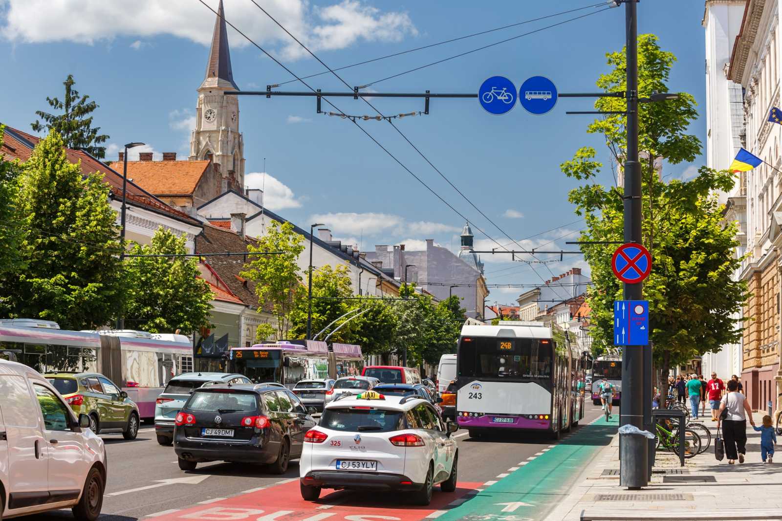 Kolozsváron van remény a változásokra a projekt kezdeményezői szerint. | Fotó: a Kolozsvári Közszállítási Társaság (CTP) Facebook-oldala
