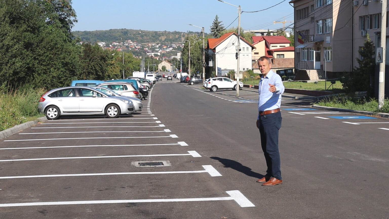 Fazakas Miklós kiemelte: javul a városkép is | Fotó: Kulcsár Mária