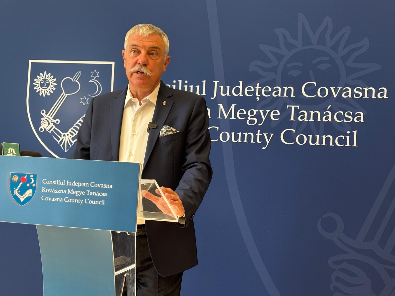 Tamás Sándor mérleget vont az elmúlt egy évről | Fotó: Kovács Zsolt