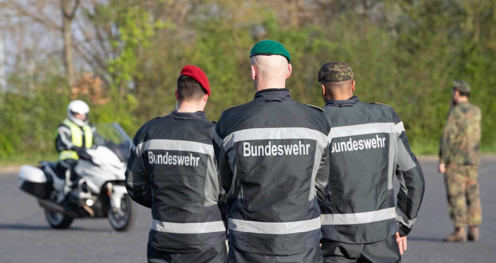 A német hadsereg gyakorlata zajlott, de úgy tűnik, nem volt egyeztetés róla. | Fotó: a Bundewehr Facebook-oldala