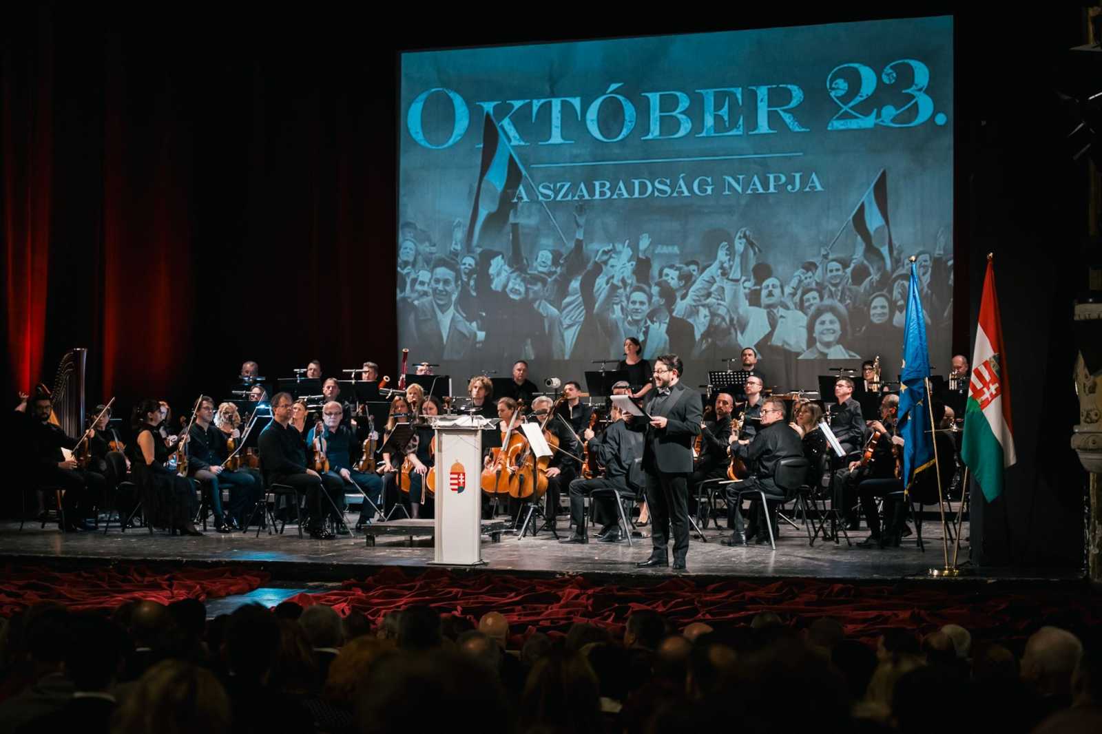 Ünnepi koncert az operában.