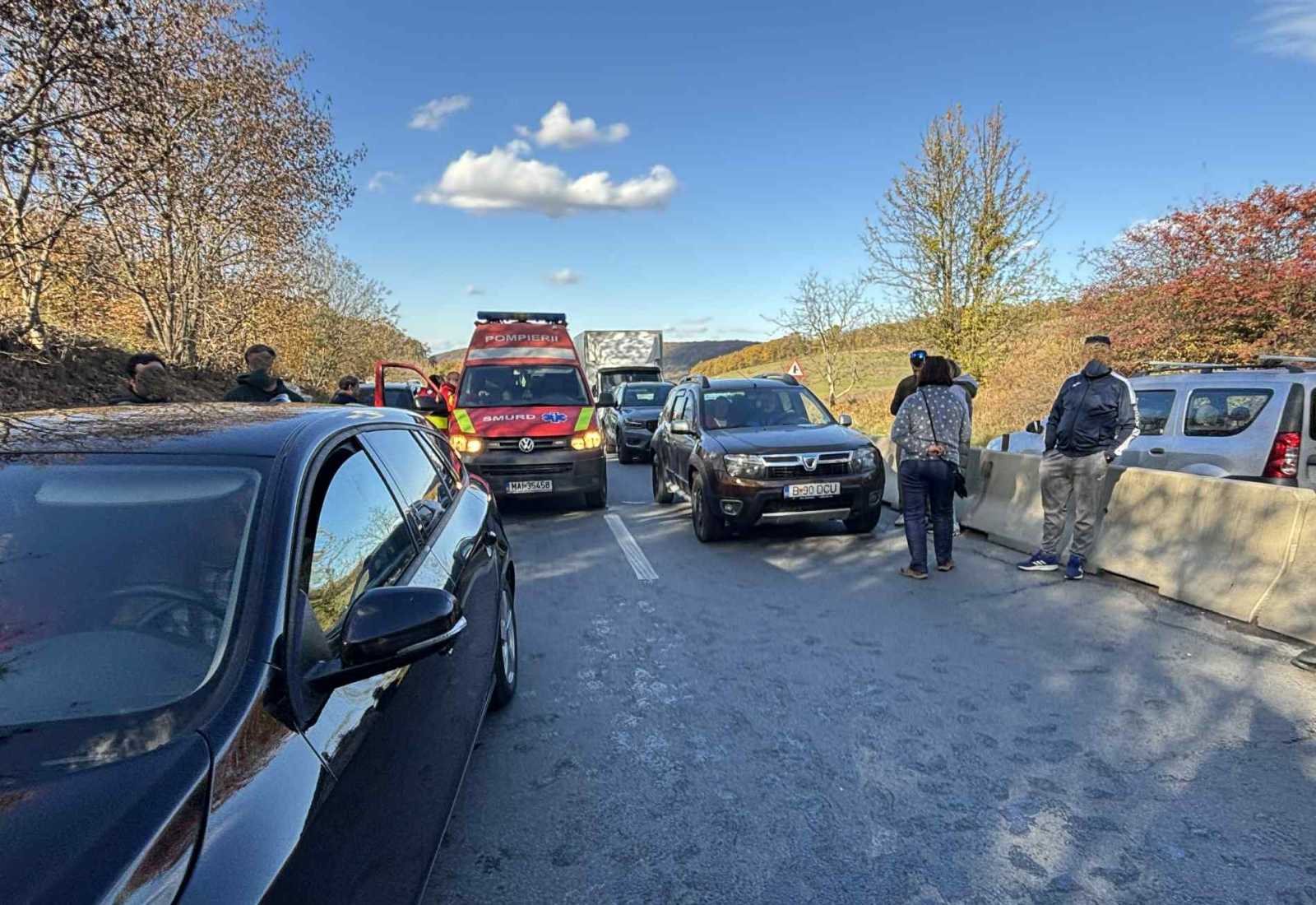 A forgalom jóval több mint egy órán át megbénult | Fotó: Kovács Zsolt