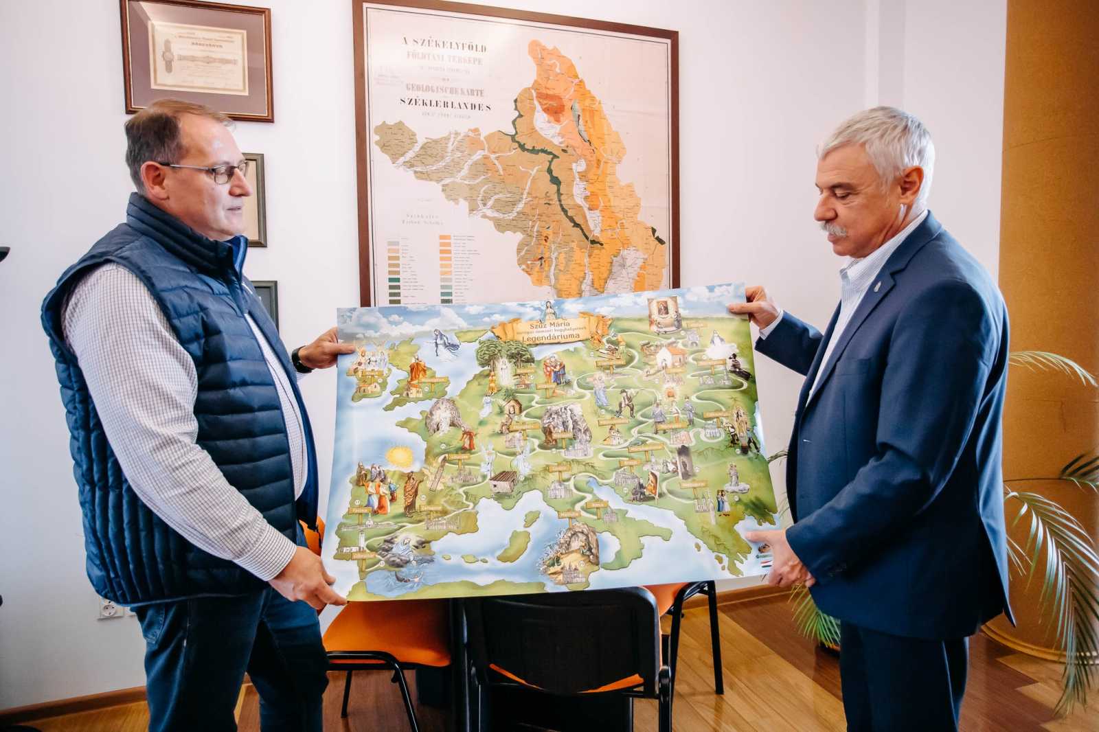 Péterfi Attila és Tamás Sándor mutatta be a projektet | Fotó: Tamás Sándor Facebook-oldala