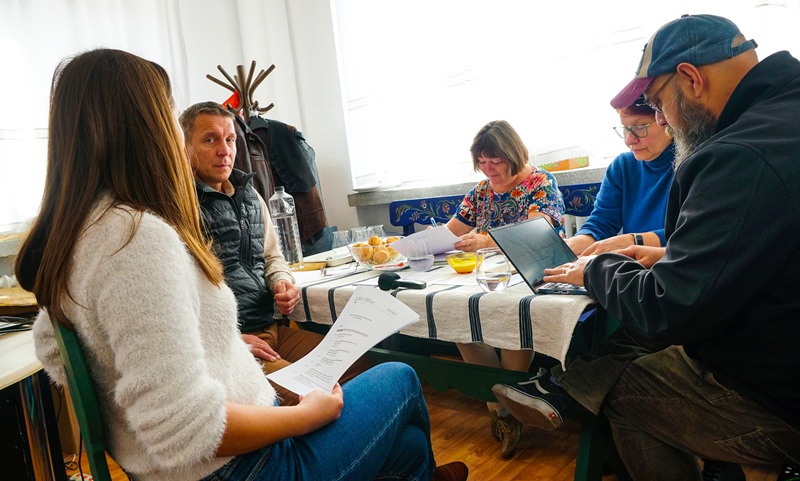 A szervezők sajtótájékoztatón közölték a részleteket | Fotó: Háromszék Táncszínház