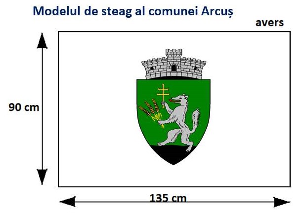 Szekeres Attila árkosi zászlóterve
