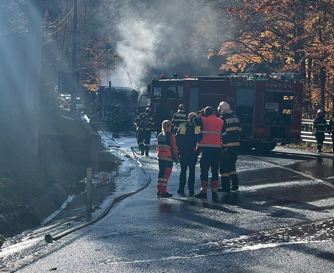 A tűzben senki nem sérült meg | Fotó: ActualMM.ro/Facebook