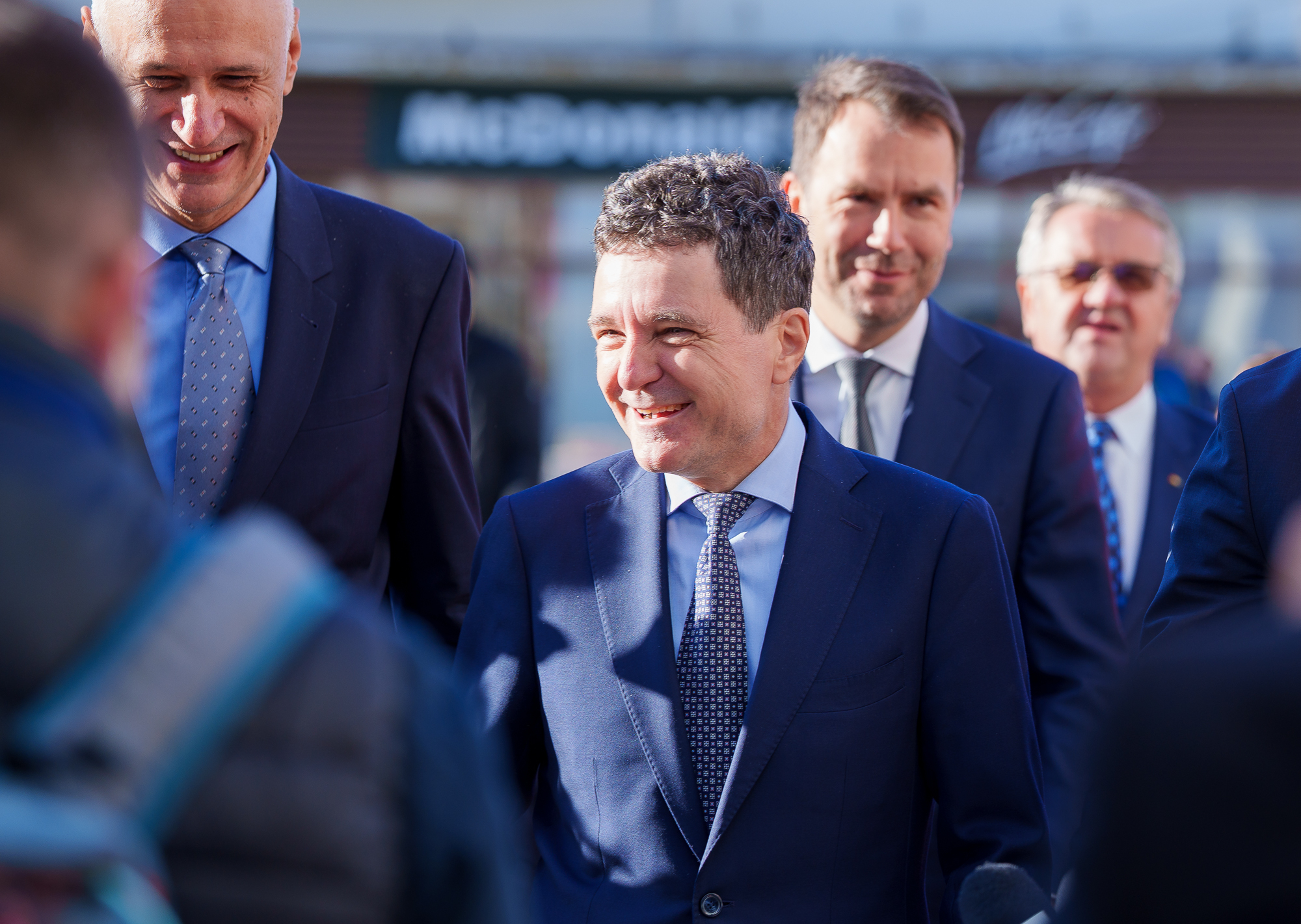 Dan azt elmondta, hogy 2027-ben megkezdődhet a gáz kitermelése a Fekete-tengerből Fotó: presidency.ro
