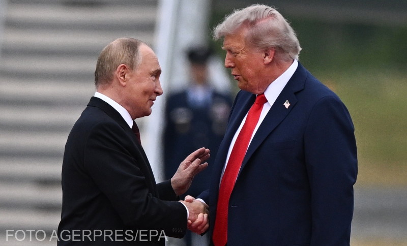 Putyin és Trump Alaszkában. Utat nyitottak az ukrajnai háború megoldása irányába? Fotó: Agerpres   