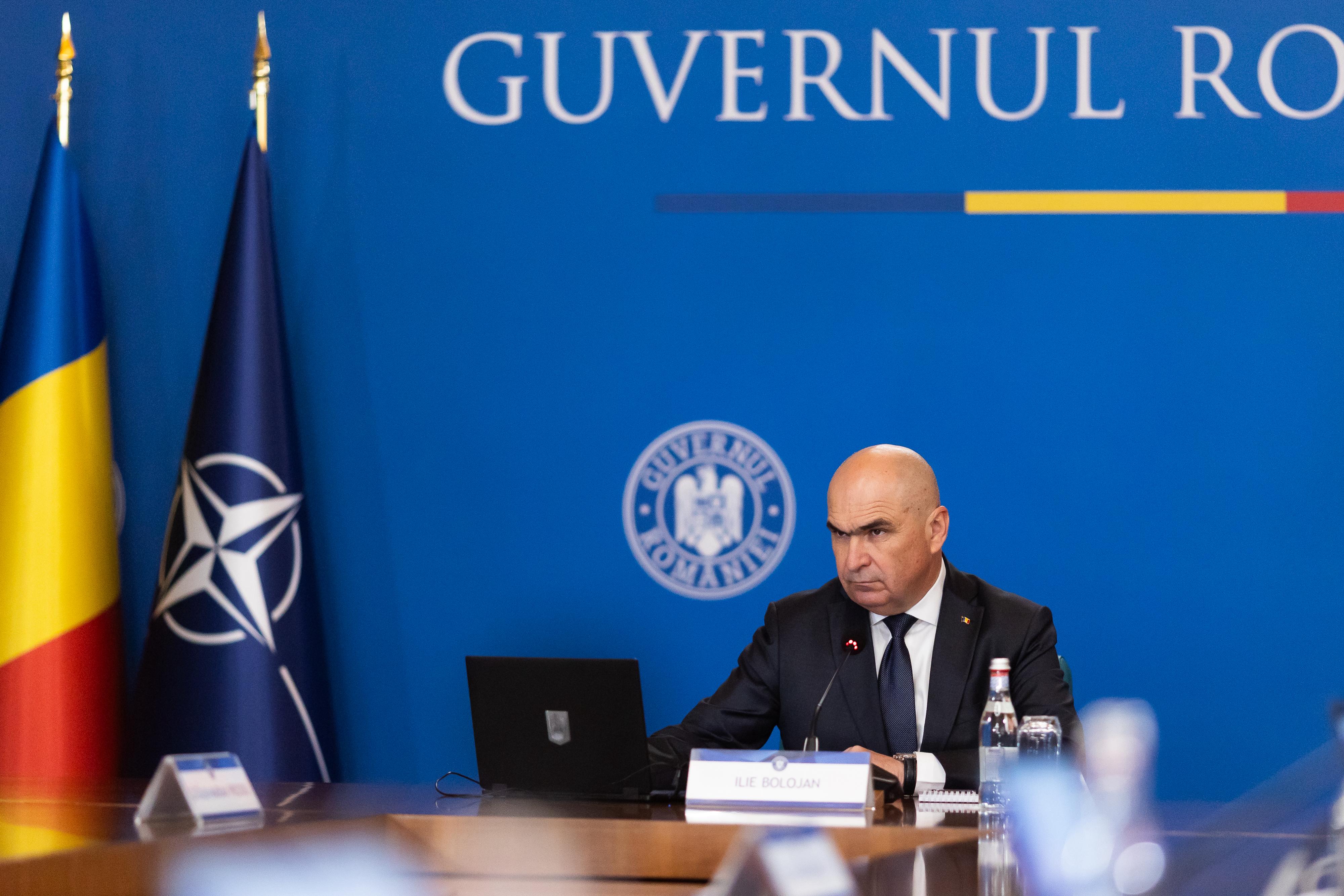 Ilie Bolojan meglengette lemondását. Taktikai húzás? Fotó: gov.ro