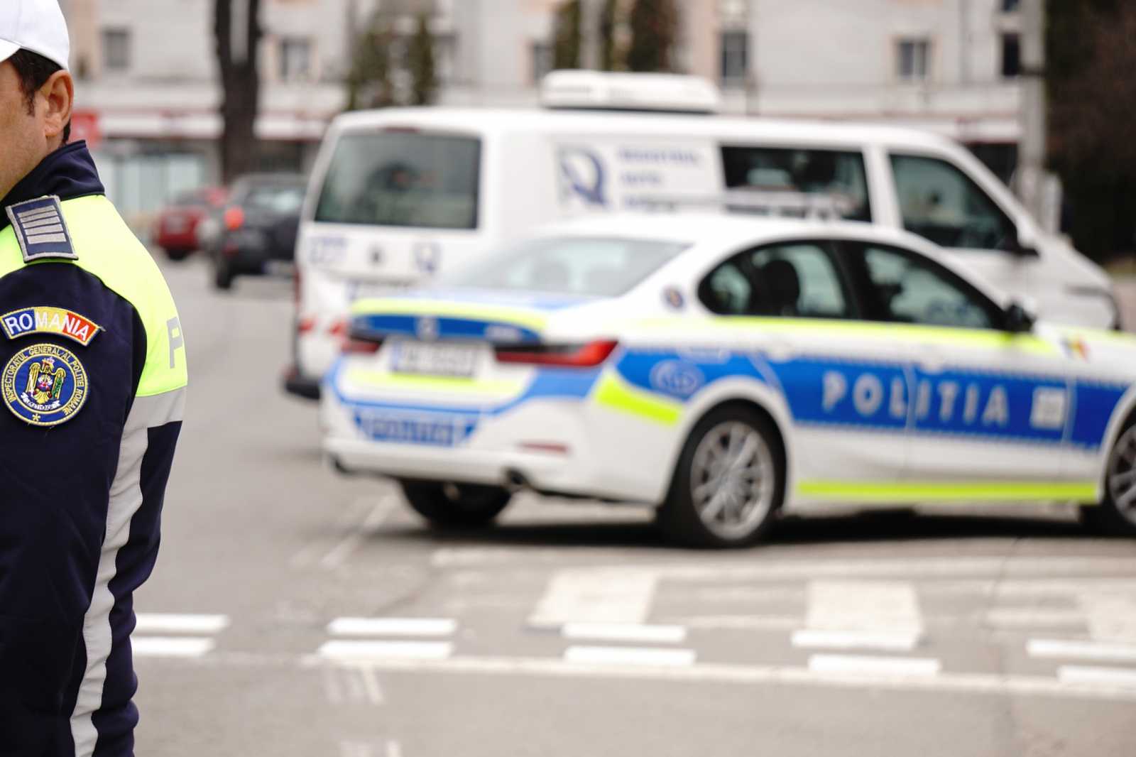 Lebukott a vandál férfi. Letartóztatták. | Fotó: Naszód-Beszterce Megyei Rendőrség