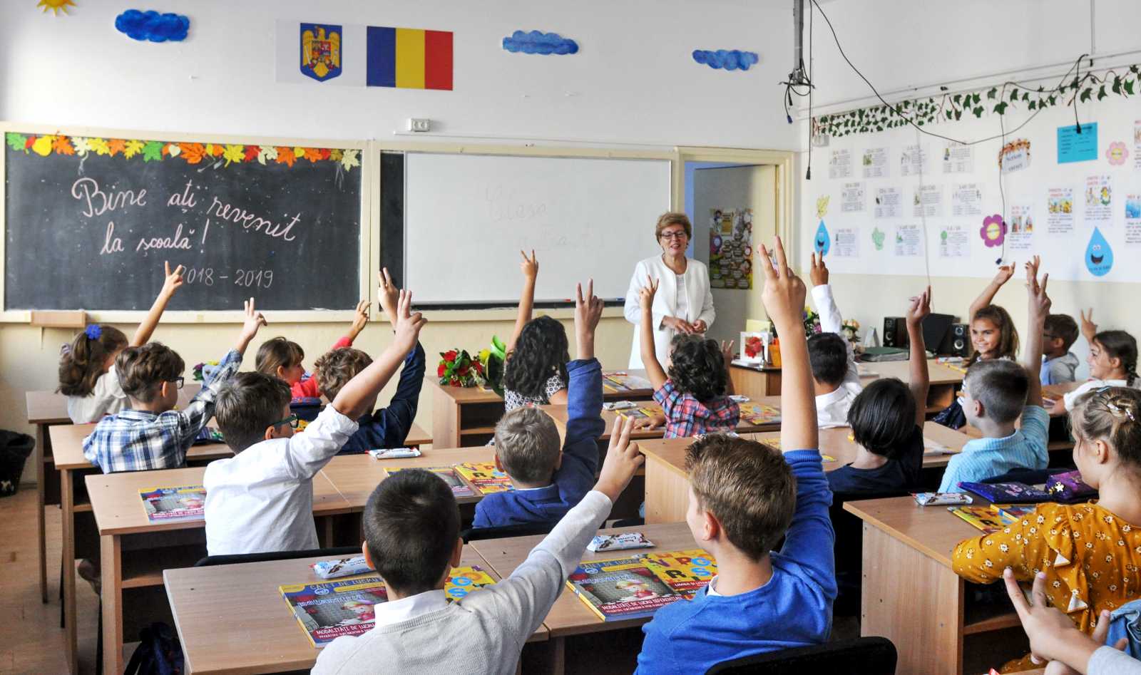 Hétfőn kezdődik az iskola, elégedetlenek a pedagógusok | Korábbi fotó: Agerpres