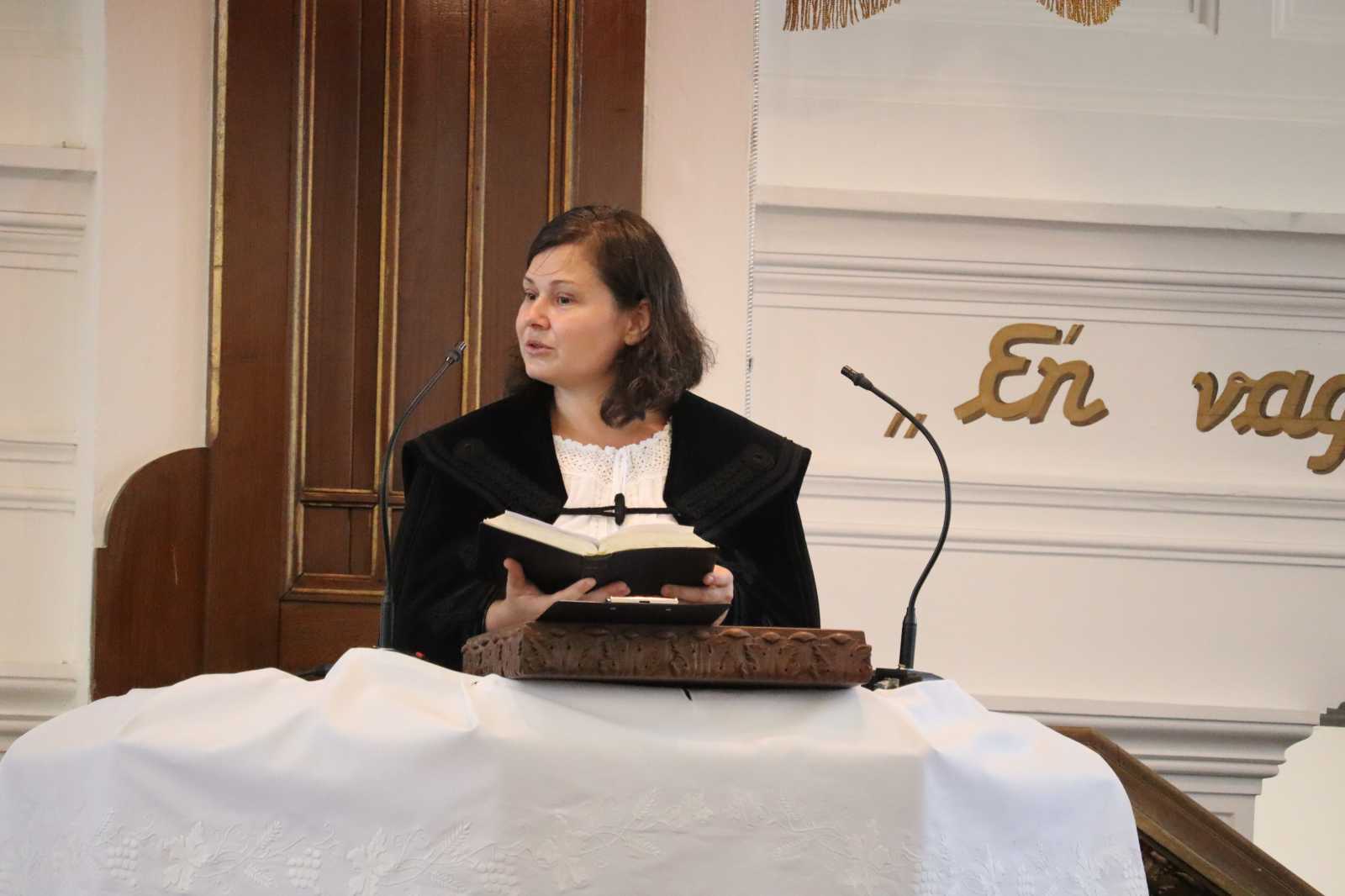 Szívhez szóló üzenettel készült az iskolalelkész | Fotó: Kulcsár Mária