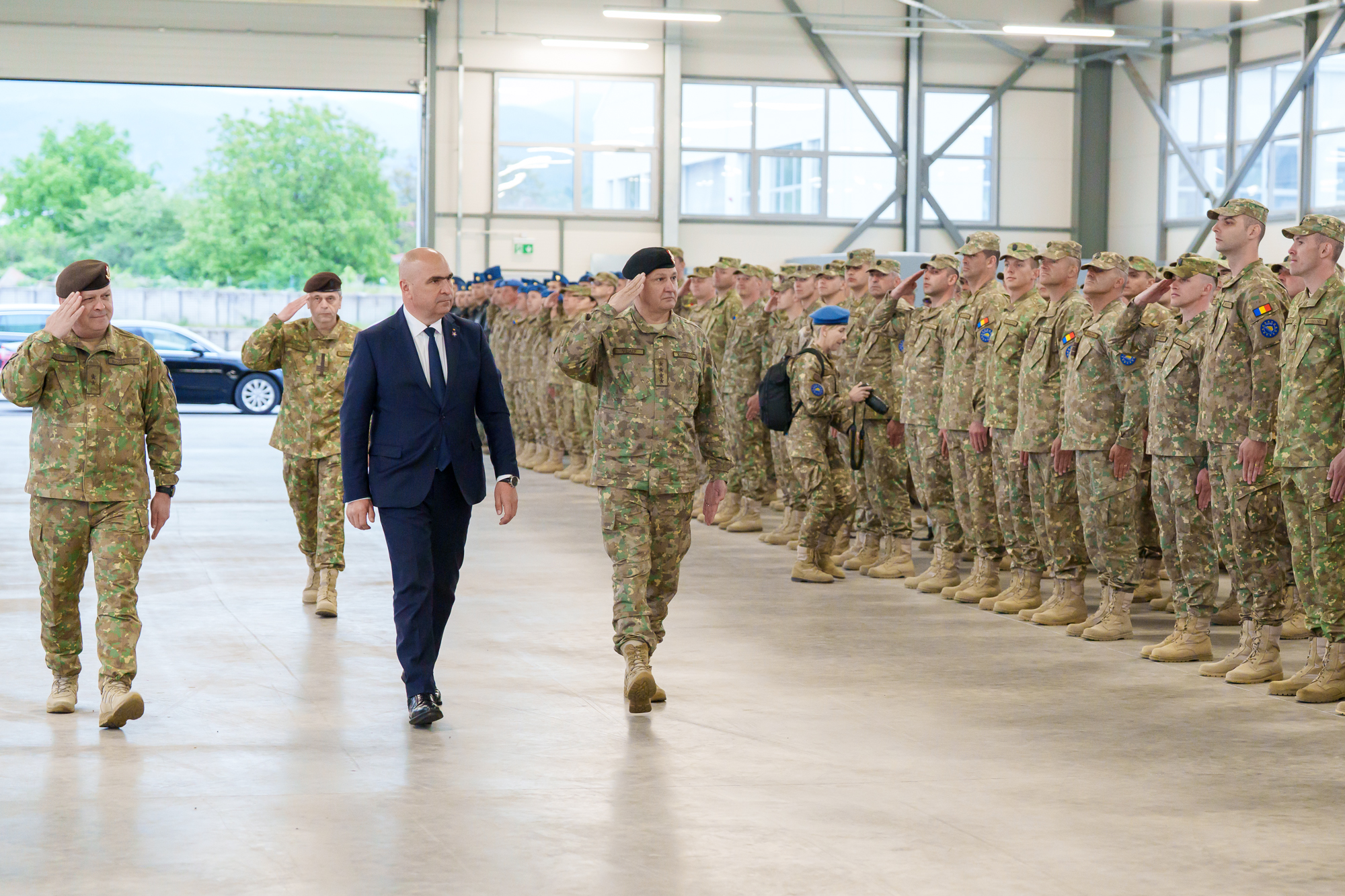 Ilie Bolojan megszorításai nem érintik a hadsereget Fotó: Defense Romania Facebook oldal 