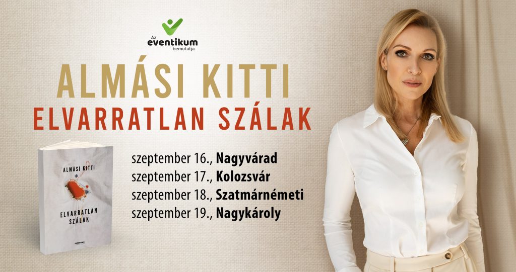 Dr. Almási Kitti újra Erdélyben és Partiumban tart előadást. Fotó: az Eventikum hivatalos weboldala