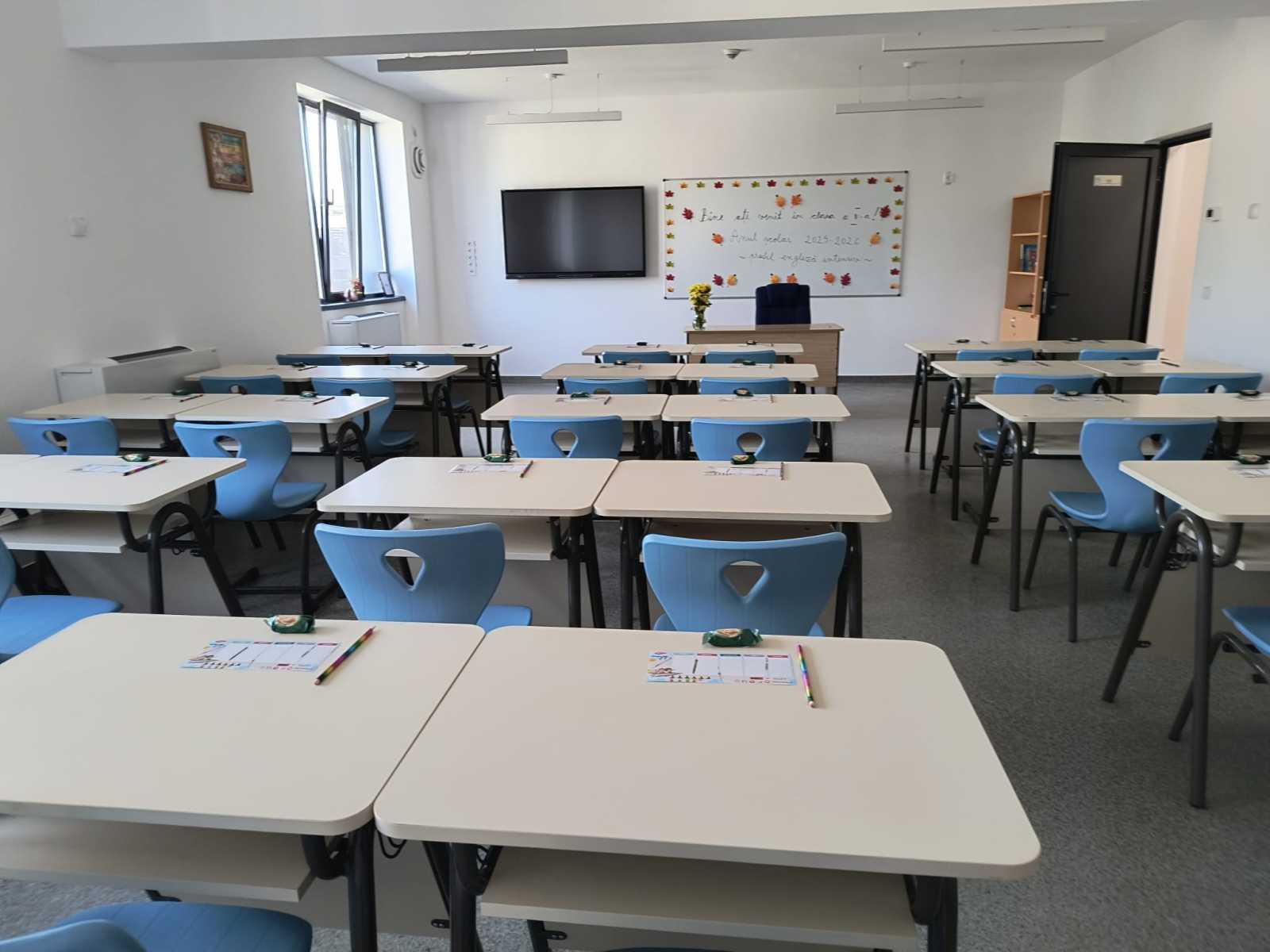 Új felszerelés érkezett a tantermekbe is | Fotó: Kulcsár Mária 