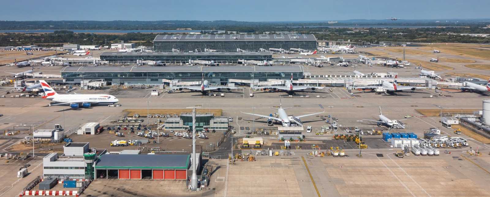 A Heathrow madártávlatból | Fotó: Facebook/Heathrow Airport