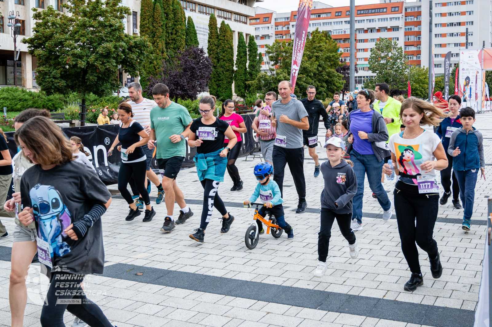 Idén mintegy 280-an vesznek részt a családi futáson | Fotó: Running Festival Csíkszereda/Facebook